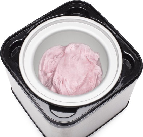 Princess 282605 - Sorbetière - 1,5 litre - Glace - Glace au yaourt - Yoghourt glacé - Glace au sorbet - Sorbetière - Compacte