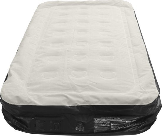 FLOAT - Matelas gonflable pour une personne avec pompe électrique intégrée - 191 x 99 x 38 cm - Matelas gonflable auto-gonflant pour une personne - Lit d'appoint Twin - NimbusRest