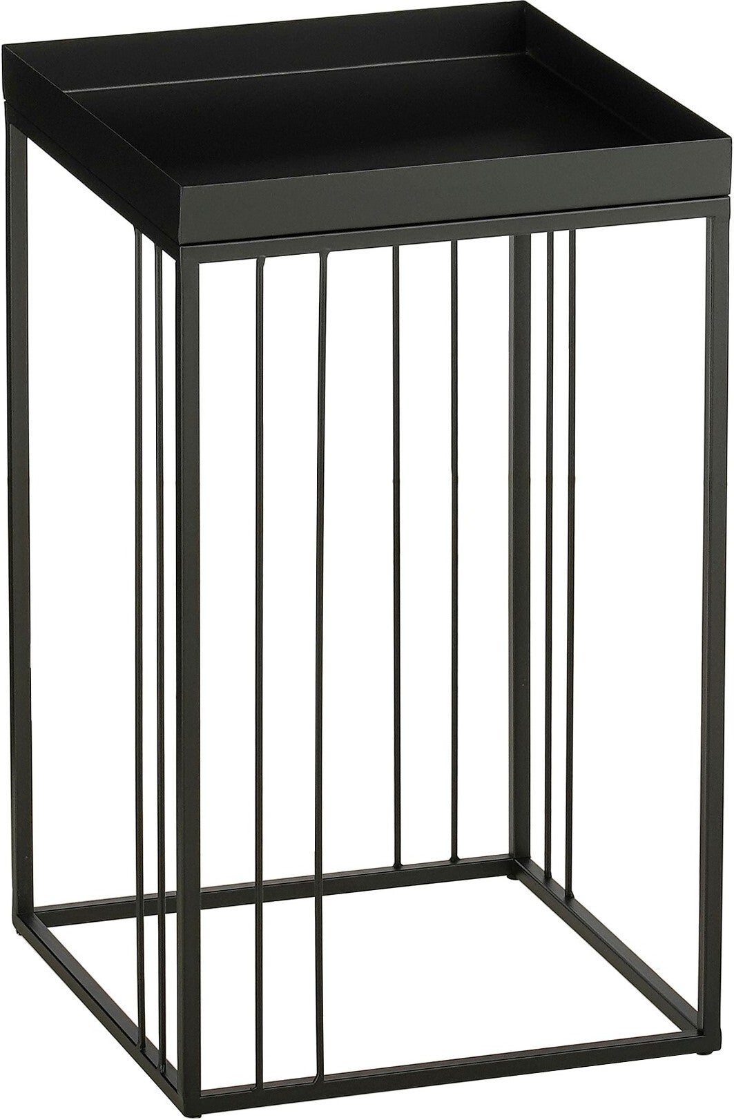Mica Decorations Table d'appoint Beth - Noir - 30 x 30 x 50 cm