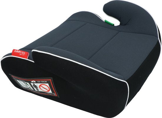 Rehausseur Carkids I-Size Sam - Conforme à la norme I-Size R-129 - Pour les enfants mesurant entre 125 et 150 cm – Housse amovible et lavable - Installation flexible – Bleu/Noir