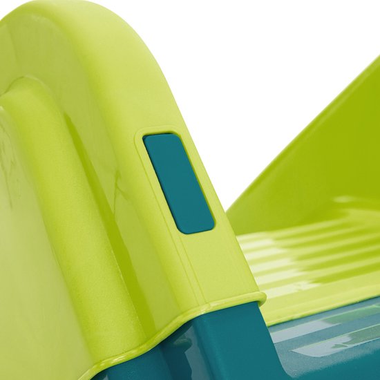 Toboggan Palplay pliant 4ft citron/bleu