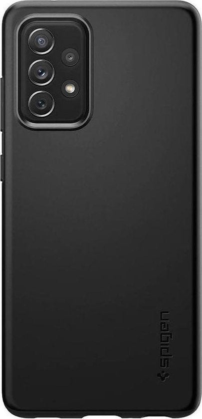 Spigen - Convient à l'étui Samsung Galaxy A72 Case - Back Case Thin Fit Black