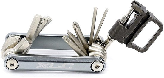 Multitool XLC - Outils pour vélo - Modèle de poche - 12 pièces - TO-M07
