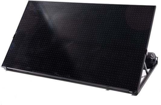 Solarpad Panneau solaire avec prise 380Wp panneaux solaires toit plat - panneau plug & play - panneaux solaires à monter soi-même - panneau solaire complet - Micro-onduleur intégré - Pas de problème avec les retours d'expérience