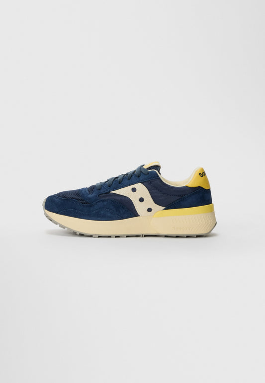 Saucony - Jazz NXT Sneakers - Sporty-Chic & Comfortable - Navy/Yellow - Taille 45