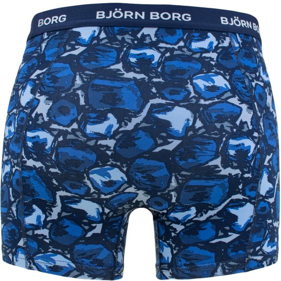 Bjorn Borg Boxers Cotton Stretch 5-Pack Blue - Taille S - Hommes - Boxer Shorts