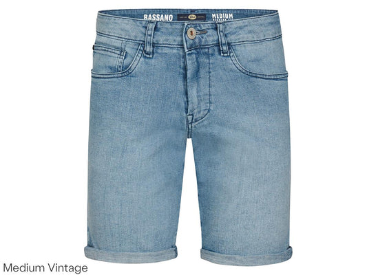 Short en denim Petrol Industries - Coupe classique - taille L - Bleu vintage