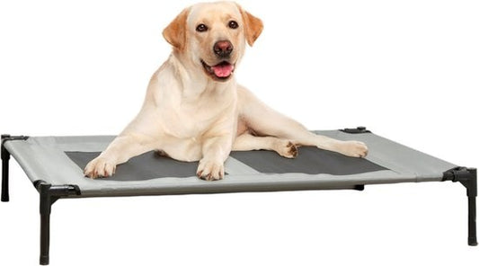 maxxpro Dog Bed on Legs - Good Ventilation - Incl. Carry Bag - Max. 55 KG - Grand