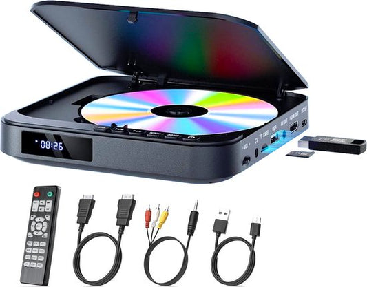 Mini lecteur DVD avec HDMI - 1080P Full HD