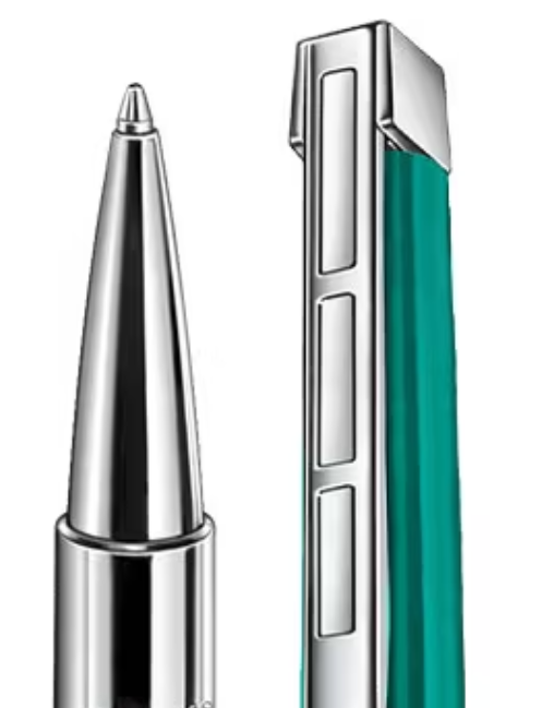 staedtler Ballpen Initium | Stylo-bille en résine noir | Longueur 14 cm