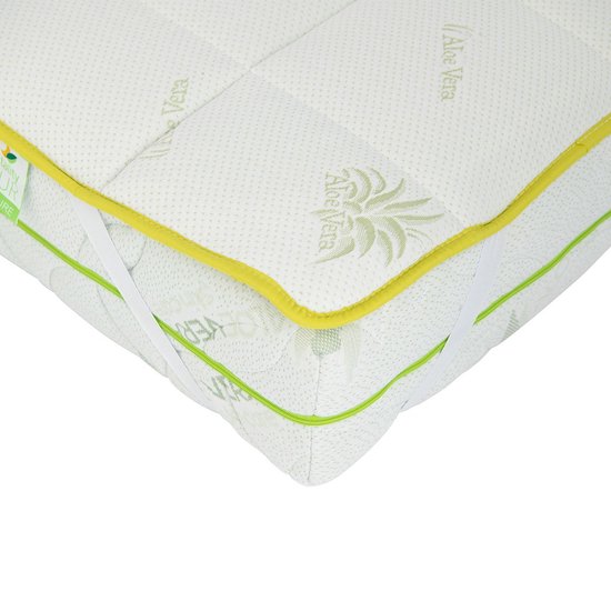 Vitality Pur - Protège-matelas Aloe Vera - Confort supplémentaire et protection du matelas - 90x200 cm