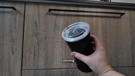 Goliving Mousseur à lait électrique 4 en 1 pour faire mousser et chauffer Revêtement antiadhésif 240 ml Blanc