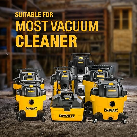 Détendeur de poussière cyclonique DeWALT - 38 L - Professionnel - Noir