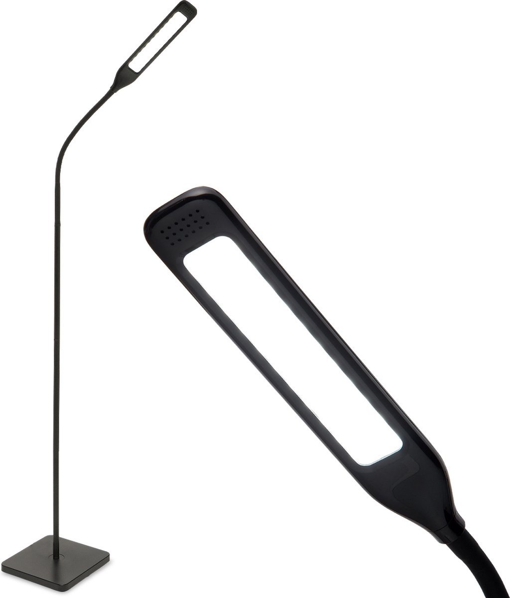 Auronic Floor Lamp - Lampadaire LED - Adapté au salon - Dimmable - Noir