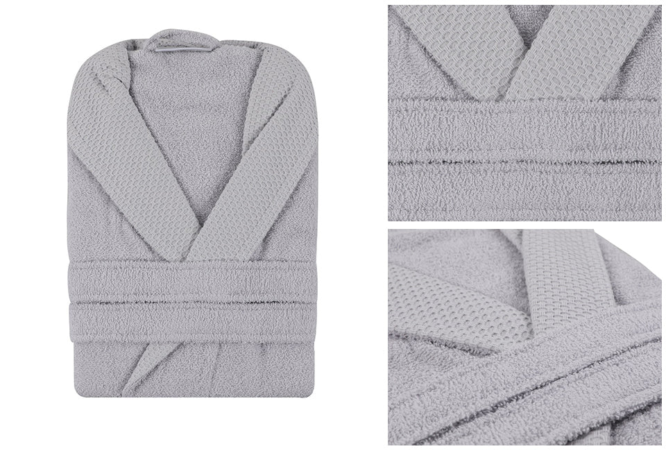 Capa Home peignoir de luxe coton 360 gr/m² - cappuccino - taille S - unisexe