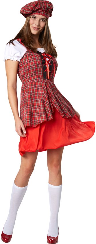 dressforfun - Costume écossais pour jeunes - déguisements, costumes d'Halloween, tenues de fête, tenues de carnaval, tenues de soirée - 302070