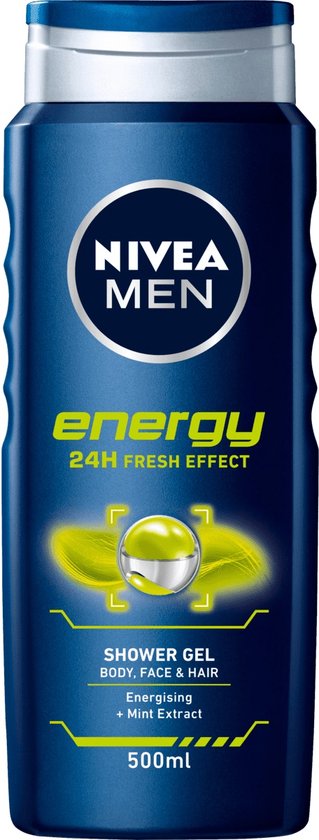 NIVEA Men Gel douche Energy - 500 ml