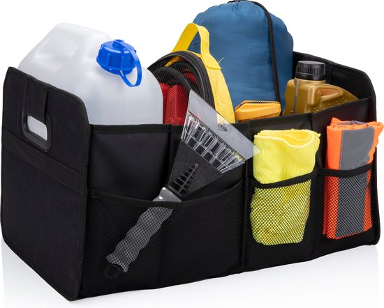 All Ride Organisateur de coffre - Pliable - Accessoires de voiture - Noir