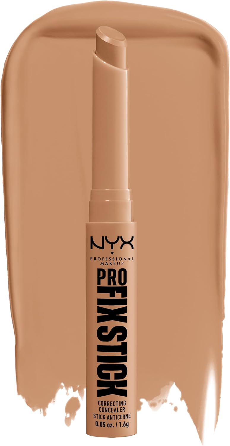 Nyx Professional Makeup Stick correcteur Pro Fix 12H - Nutmeg - Formule vegan - 11 cm