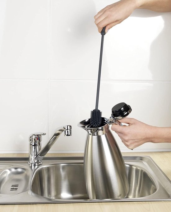 Brosse à bouteille en silicone Wenko, 38 cm