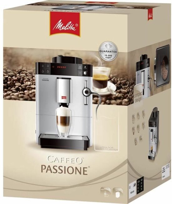 Melitta Caffeo Passione F54/0-100 - Machine à espresso - Argent