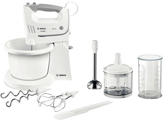 Mixeur sur socle Bosch MFQ36490 - 450 W - Blanc - 74 x 208 x 154 mm