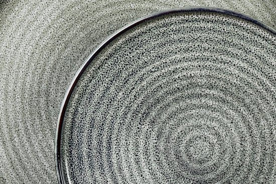 assiette ZEN Ø22cm - 6 pièces - Naturel