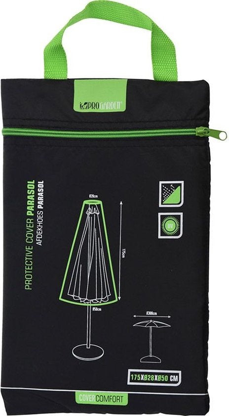 Home Essentials - Housse de protection pour parasol Noir