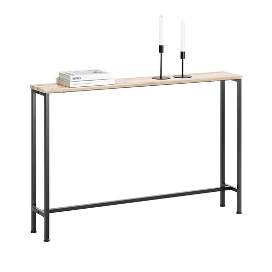 SoBuy Table d'appoint - Moderne - Max. 50 kg - 120 x 20 x 80 cm