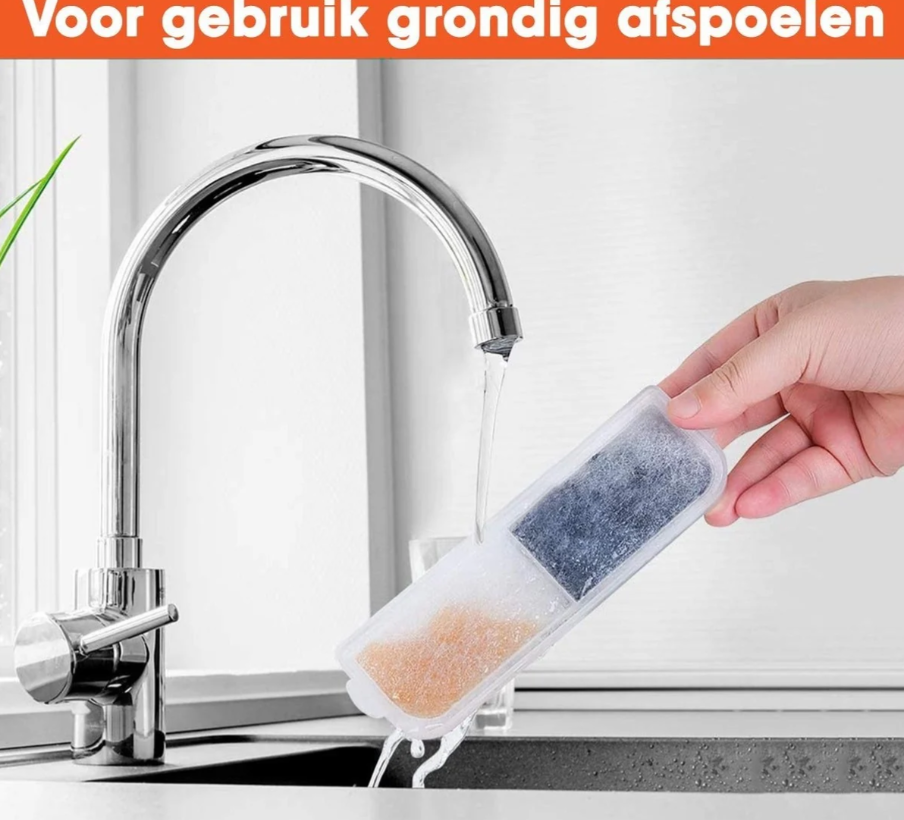 Filtres pour fontaines à eau PetGoods - Lot de 6 - 8 x 5 x 0,5 cm - Recharge pour chats et chiens