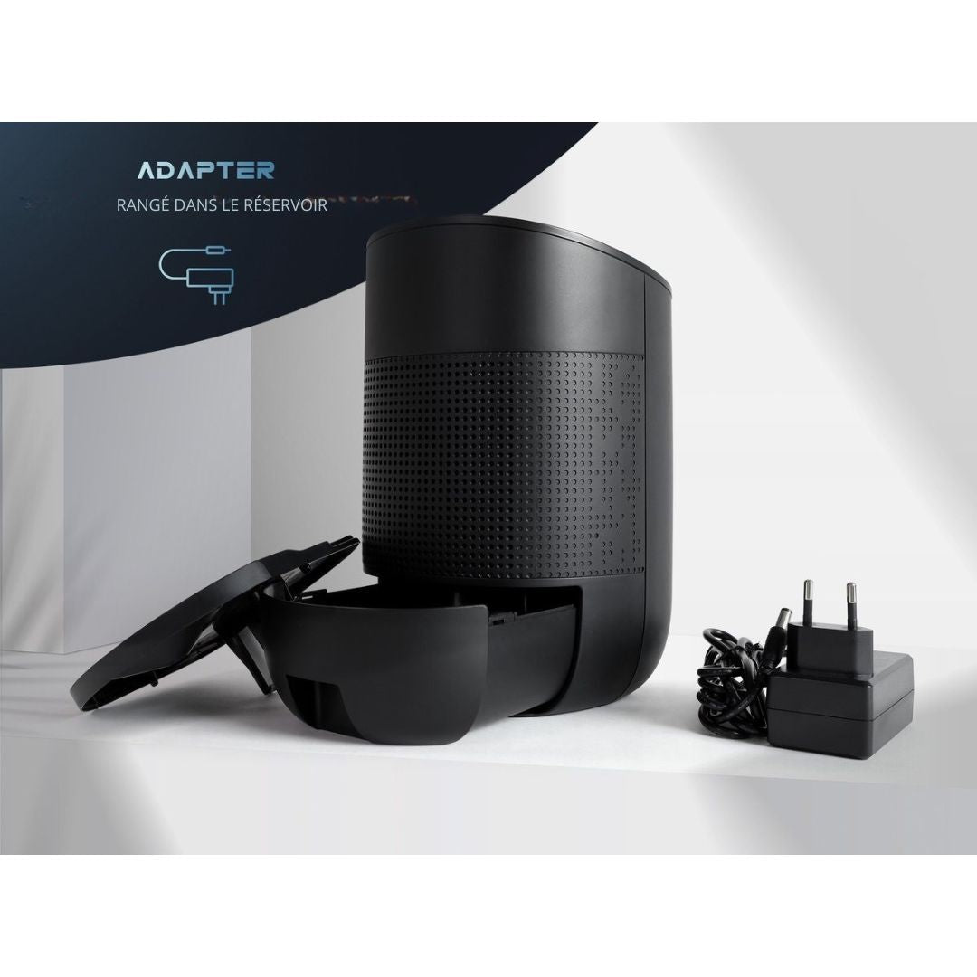 Déshumidificateur silencieux JAP Enivio D3 - Purificateur d'air pour la maison - Chambre à coucher, salle de bain et sous-sol - noir