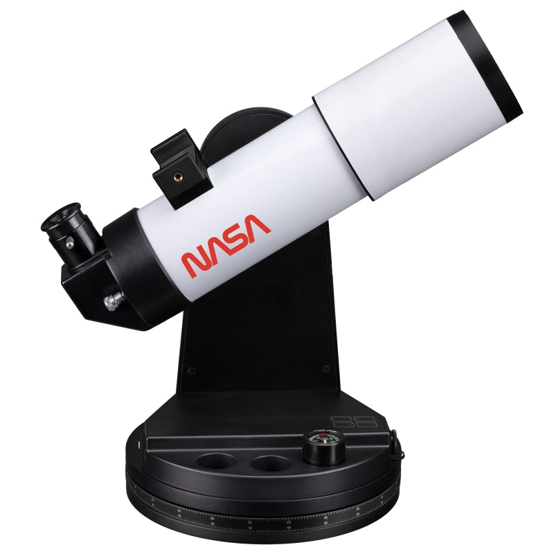 Télescope Bresser ISA Space Exploration NASA PushTo AR 70/350 Smart – Réfracteur de 70 mm avec application et filtre solaire