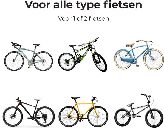 Housse pour 1 à 2 vélos - 100% étanche - Vélo - Housses de protection - Housse de pluie - Housse - Noire - Extra forte - Luft