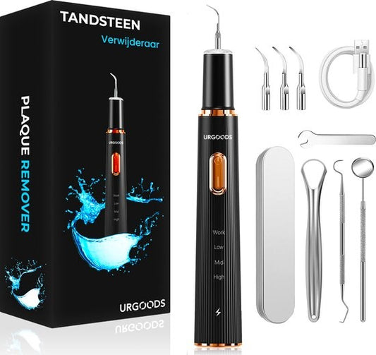 Détartreur - électrique - sonique - sans fil - élimination de la plaque - blanc