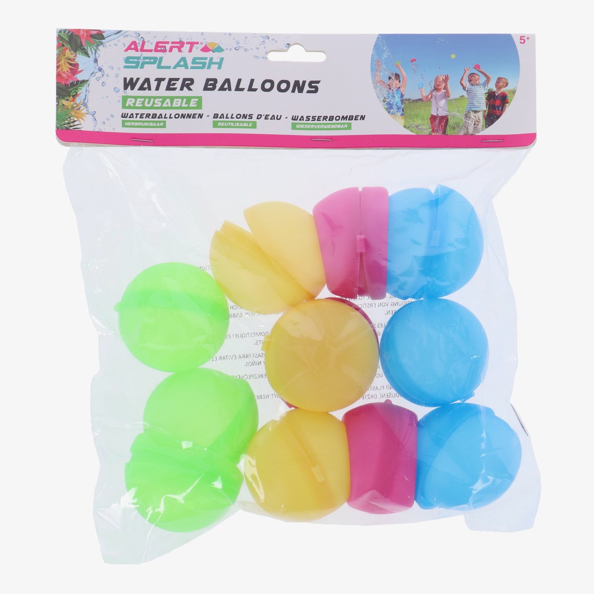 Boules d'eau réutilisables Scapino - 12 pièces