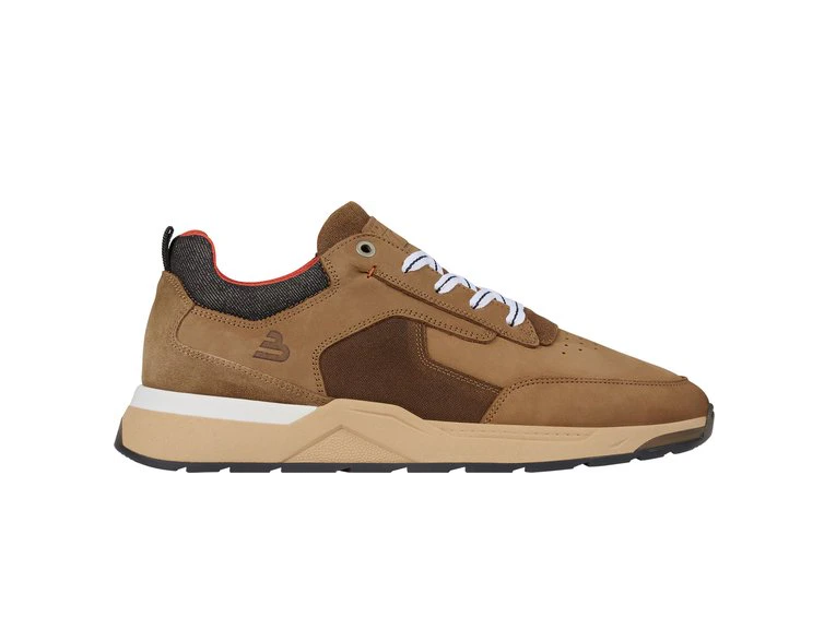 Bullboxer - Sneaker - Hommes - Cognac - Taille 45 - Baskets