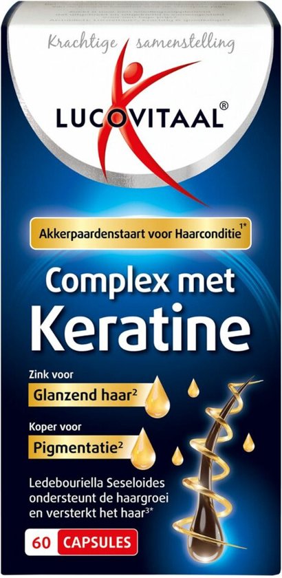 Lucovitaal Complex à la kératine, 60 gélules
