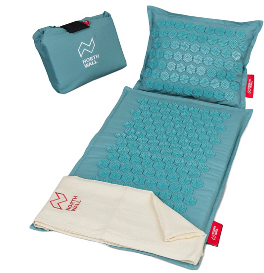 Tapis de clouage Northwall avec coussin de clouage - Bleu