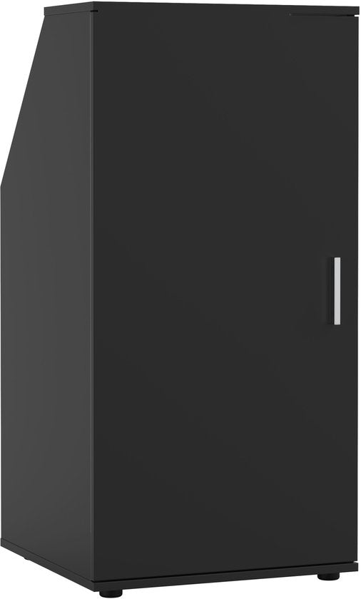 Armoire mur incliné chambre mansardée - armoire de rangement adaptée aux murs inclinés - armoire sous lucarne