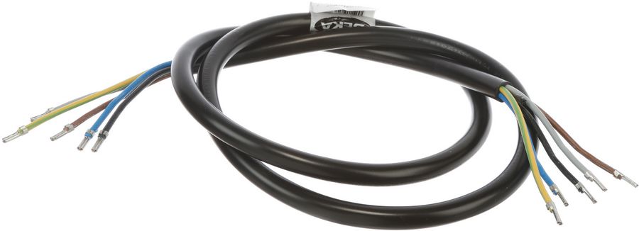 Bosch Siemens 00636260 Câble d'alimentation | 1,9 mètres | Noir | Partie connecteur