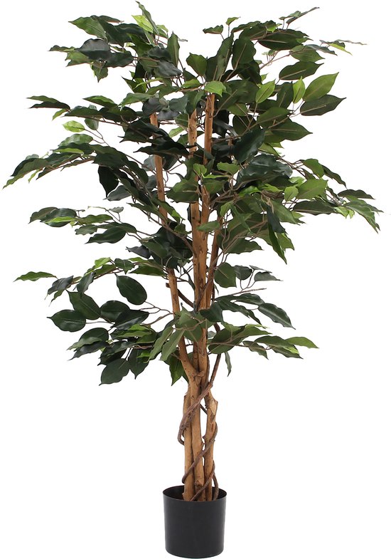 Mica Decorations Plante Artificielle Ficus - H110 x Ø65 cm - Vert