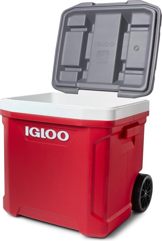 Igloo Latitude 60 Roller - Glacière à roulettes - 56 litres - Rouge