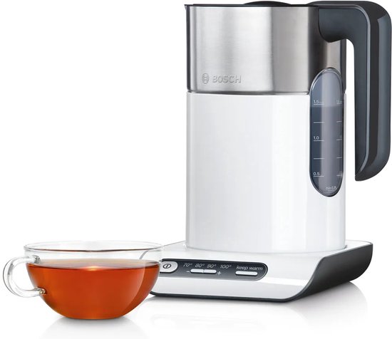 Bosch TWK8611P Styline - Bouilloire électrique - Blanc
