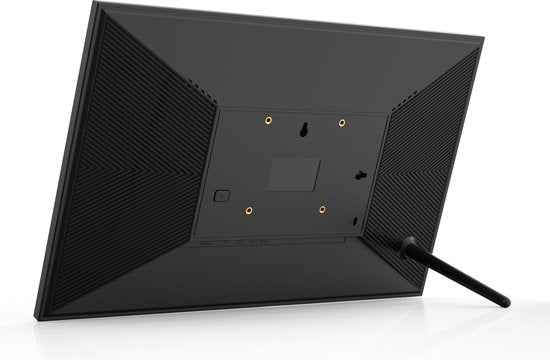 Cadre photo numérique XL - Denver - Écran tactile IPS 15,6 pouces - Full HD - Application Frameo - 16 Go - Noir