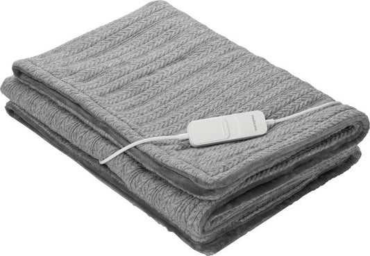 Decoways - Couverture électrique Medisana HB 680 160 x 120 cm, grise