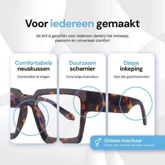 LC Eyewear Lunettes d'ordinateur - Lunettes à lumière bleue sans force - Lunettes à lumière bleue - Lunettes d'affichage - Unisexe - Léopard