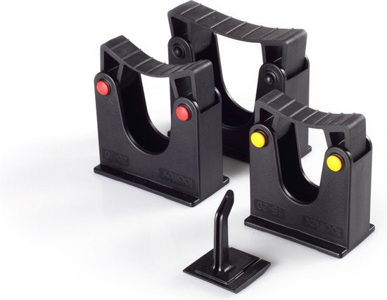 Toolflex Original H-01 - Porte-outils - lot de 2 - pinces XL (Ø 30-40 mm) - Flexible et durable