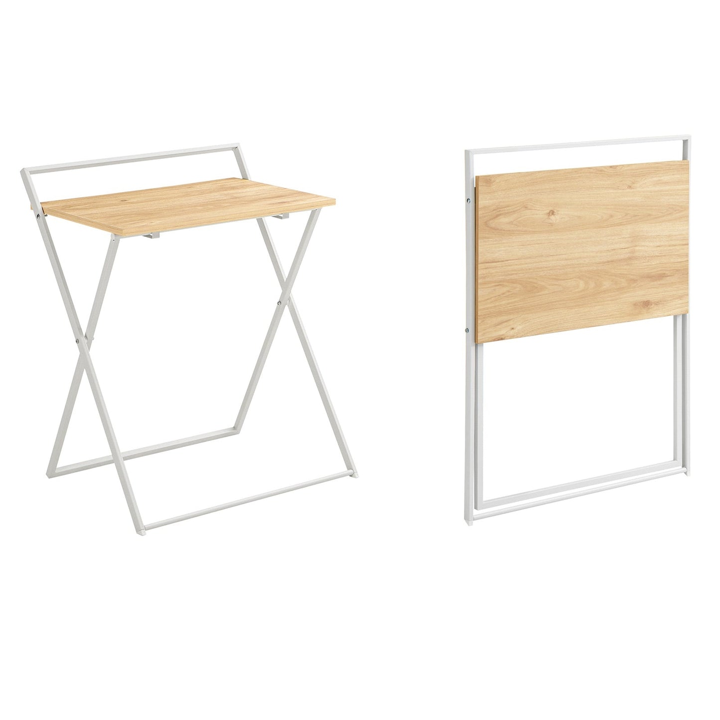 SoBuy Bureau pliable - 64x58x82 cm - Capacité de charge de 35 Kg
