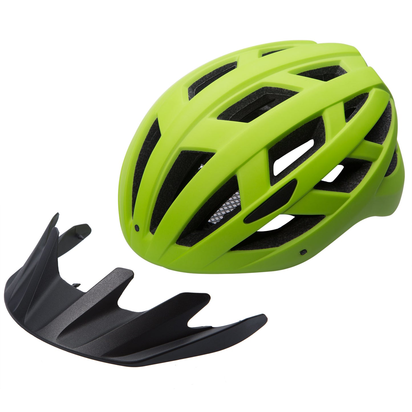 Spielwerk Fietshelm Kids - S 50-54cm - CE Keuring – Groen/Zwart