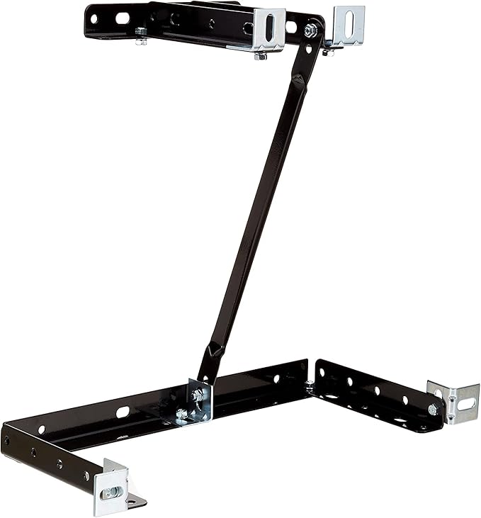 Spalding Support universel pour panneau de basket - 111,8 cm - noir - pour poteau, toit ou surface plane - extérieur